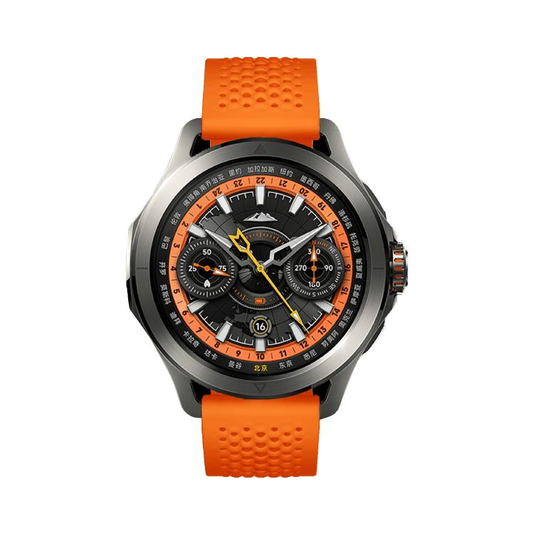 For Xiaomi Watch S4 Sport Kalebol 22mm Silicone Strap(Orange) by Kalebol