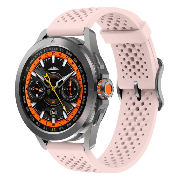 For Xiaomi Watch S4 Sport Kalebol 22mm Silicone Strap(Pink) by Kalebol