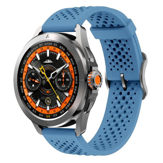For Xiaomi Watch S4 Sport Kalebol 22mm Silicone Strap(Blue) by Kalebol