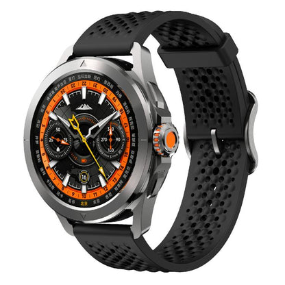 For Xiaomi Watch S4 Sport Kalebol 22mm Silicone Strap(Black) by Kalebol