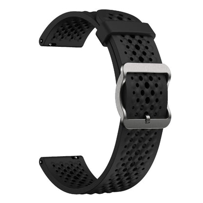 For Xiaomi Watch S4 Sport Kalebol 22mm Silicone Strap(Black) by Kalebol