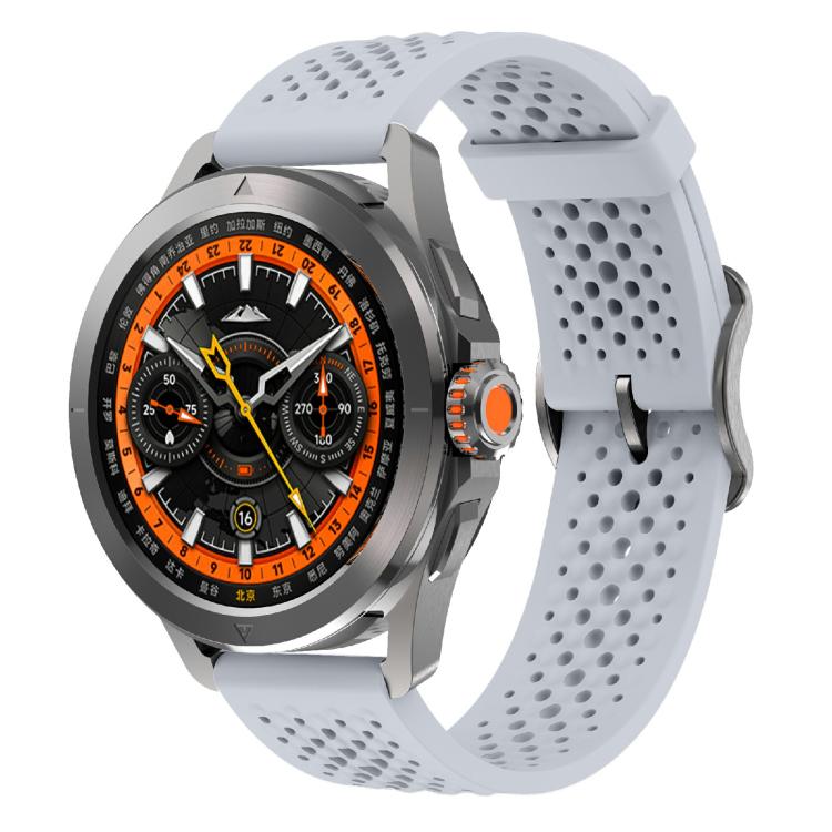For Xiaomi Watch S4 Sport Kalebol 22mm Silicone Strap(Grey) by Kalebol