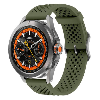 For Xiaomi Watch S4 Sport Kalebol 22mm Silicone Strap(Army Green) by Kalebol