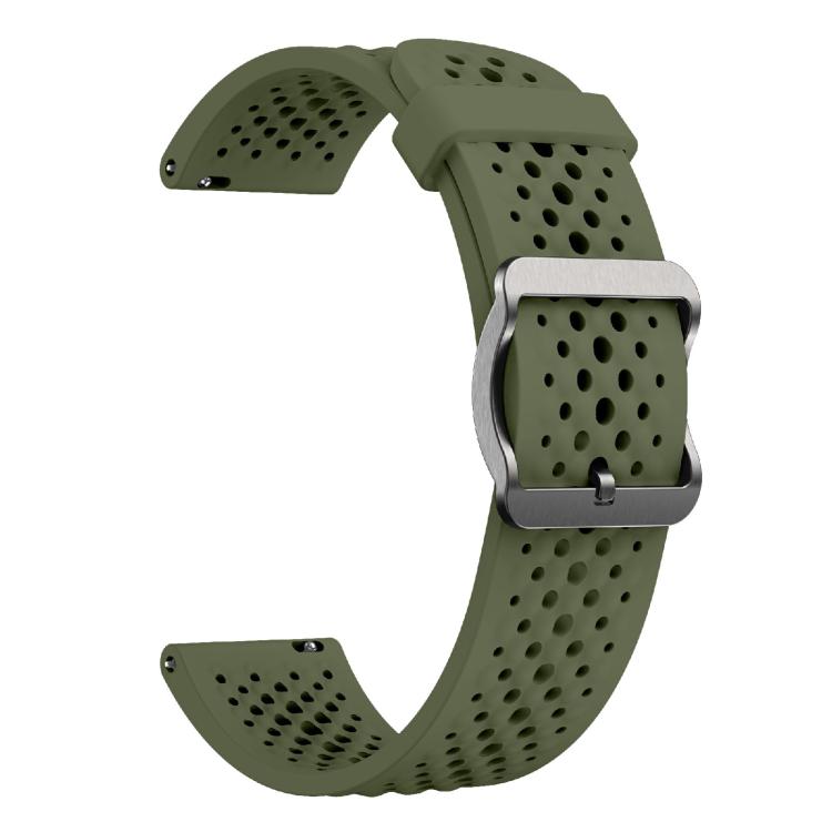 For Xiaomi Watch S4 Sport Kalebol 22mm Silicone Strap(Army Green) by Kalebol
