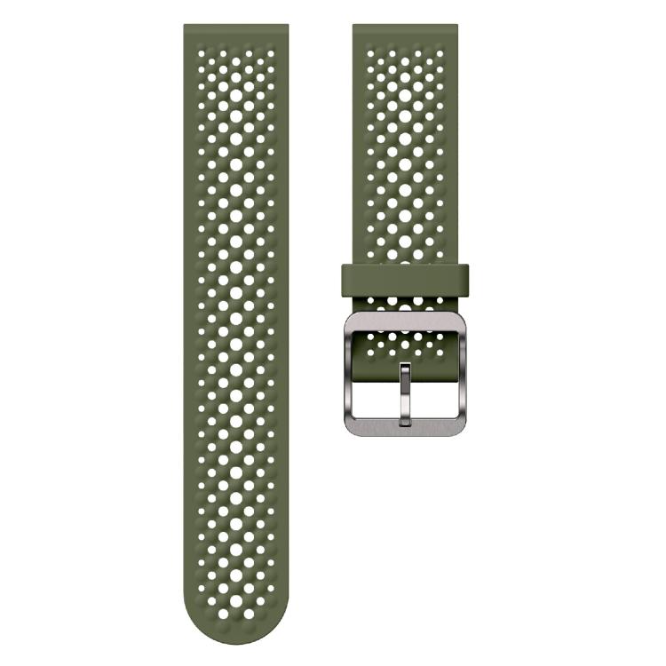 For Xiaomi Watch S4 Sport Kalebol 22mm Silicone Strap(Army Green) by Kalebol