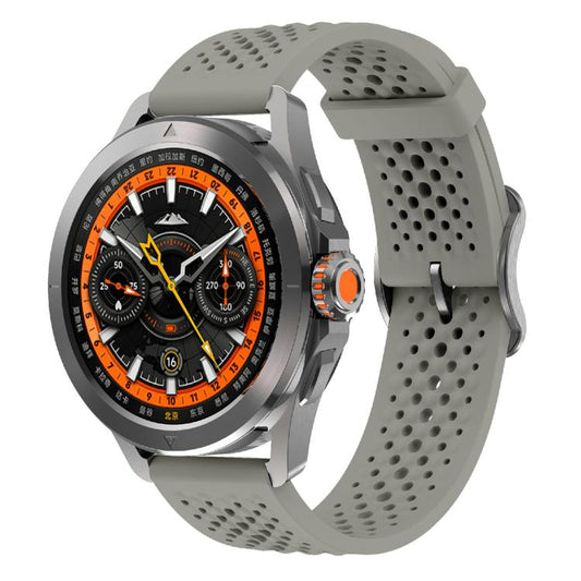 For Xiaomi Watch S4 Sport Kalebol 22mm Silicone Strap(Titanium Grey) by Kalebol