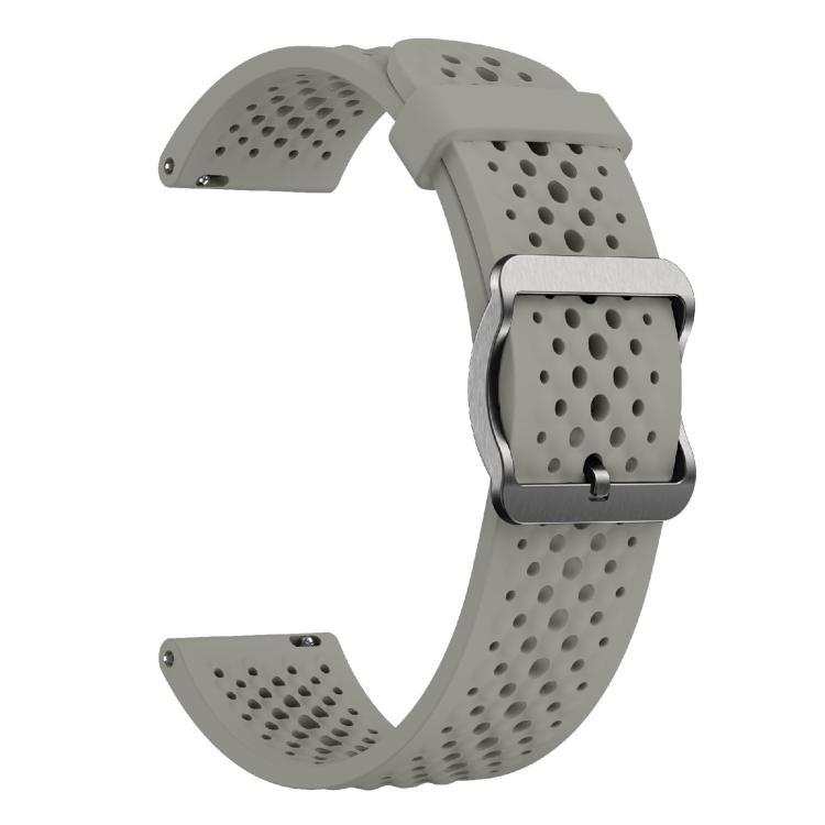 For Xiaomi Watch S4 Sport Kalebol 22mm Silicone Strap(Titanium Grey) by Kalebol