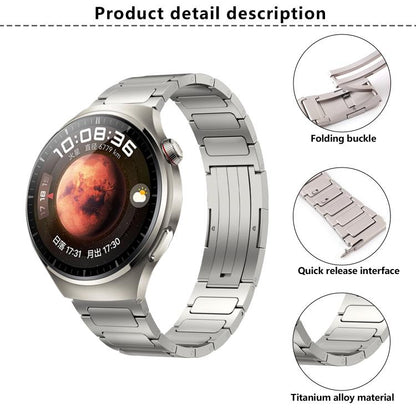 Kalebol 22mm Universal Titanium Scratch Resistant Strap(Black) by Kalebol