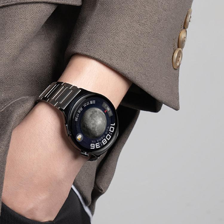 Kalebol 22mm Universal Titanium Scratch Resistant Strap(Black) by Kalebol