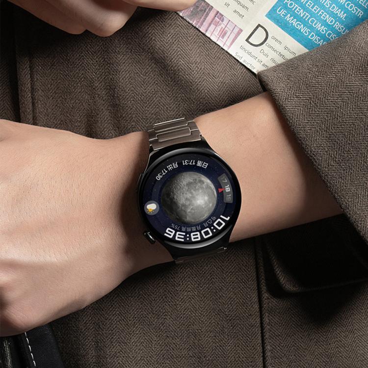 Kalebol 22mm Universal Titanium Scratch Resistant Strap(Titanium Grey) by Kalebol