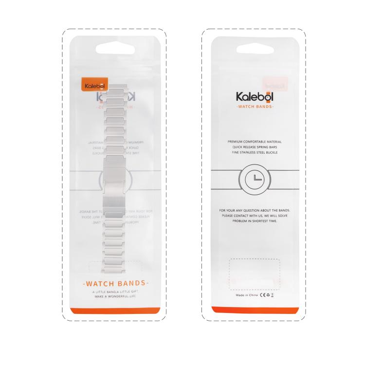 Kalebol 22mm Universal Titanium Scratch Resistant Strap(Titanium Grey) by Kalebol