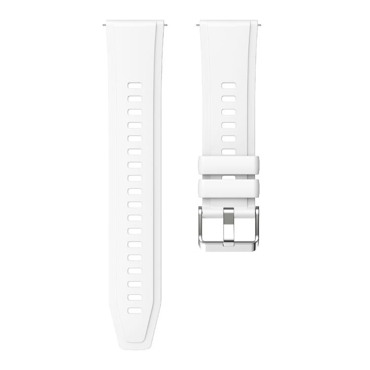 Kalebol 22mm Universal Silicone Watch Strap(White) by Kalebol