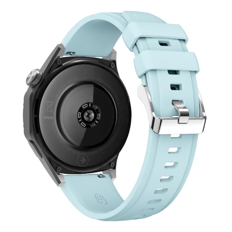 Kalebol 22mm Universal Silicone Watch Strap(Ice Blue) by Kalebol