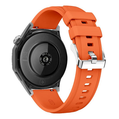 Kalebol 22mm Universal Silicone Watch Strap(Orange) by Kalebol