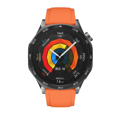Kalebol 22mm Universal Silicone Watch Strap(Orange) by Kalebol