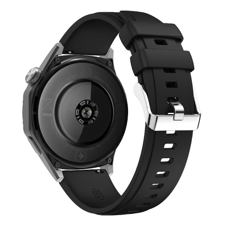 Kalebol 22mm Universal Silicone Watch Strap(Black) by Kalebol