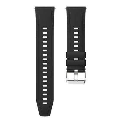 Kalebol 22mm Universal Silicone Watch Strap(Black) by Kalebol