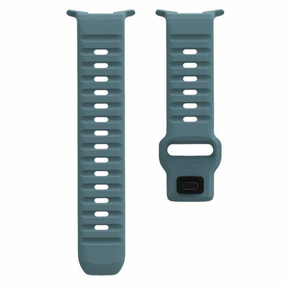 For Samsung Galaxy Watch Ultra 47mm / Ultra 2025 Kalebol Wave Reverse Buckle Silicone Strap(Ocean Blue) by Kalebol