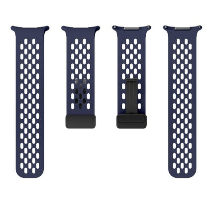For Samsung Galaxy Watch Ultra 47mm / Ultra 2025 Kalebol Mesh Magnetic Silicone Watch Strap(Blue) by Kalebol