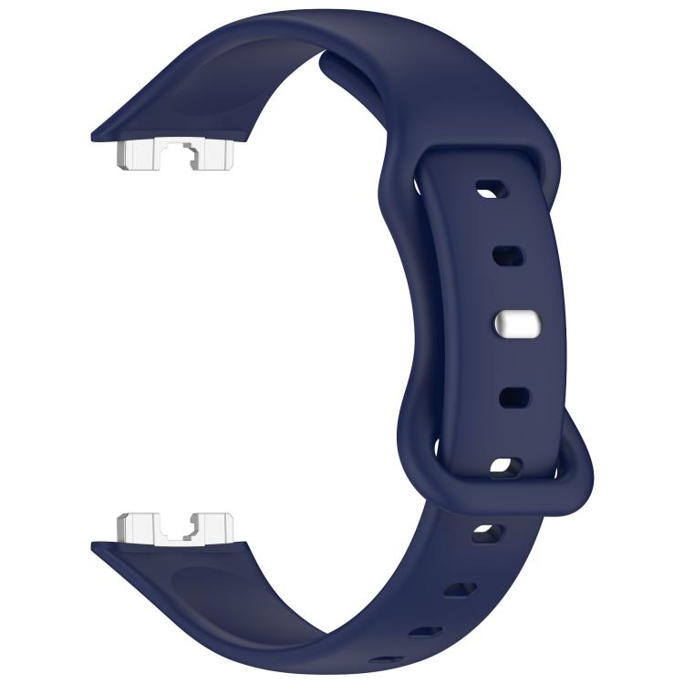 For Huawei Band 10 / 9 / 8 Kalebol Eight-character Tail Silicone Watch Strap(Navy Blue) by Kalebol