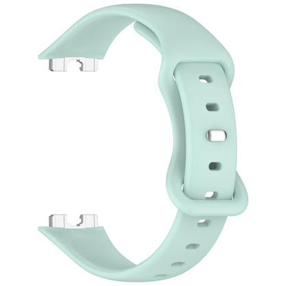 For Huawei Band 10 / 9 / 8 Kalebol Eight-character Tail Silicone Watch Strap(Haze Blue) by Kalebol