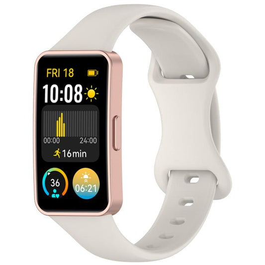 For Huawei Band 10 / 9 / 8 Kalebol Eight-character Tail Silicone Watch Strap(Starlight) by Kalebol