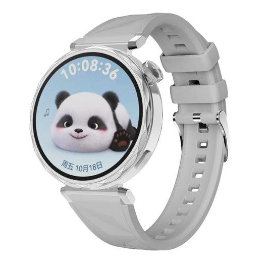 Kalebol 18mm Universal Diamond Embossed Silicone Strap(Light Grey) by Kalebol