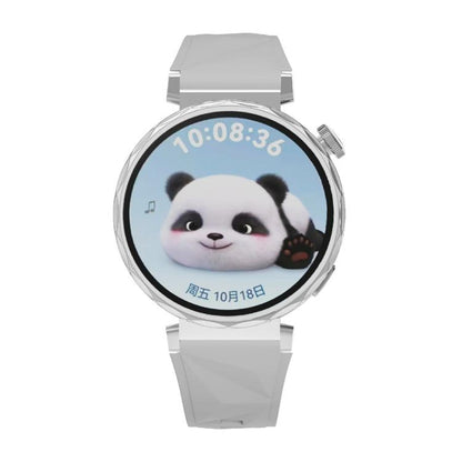 Kalebol 18mm Universal Diamond Embossed Silicone Strap(Light Grey) by Kalebol