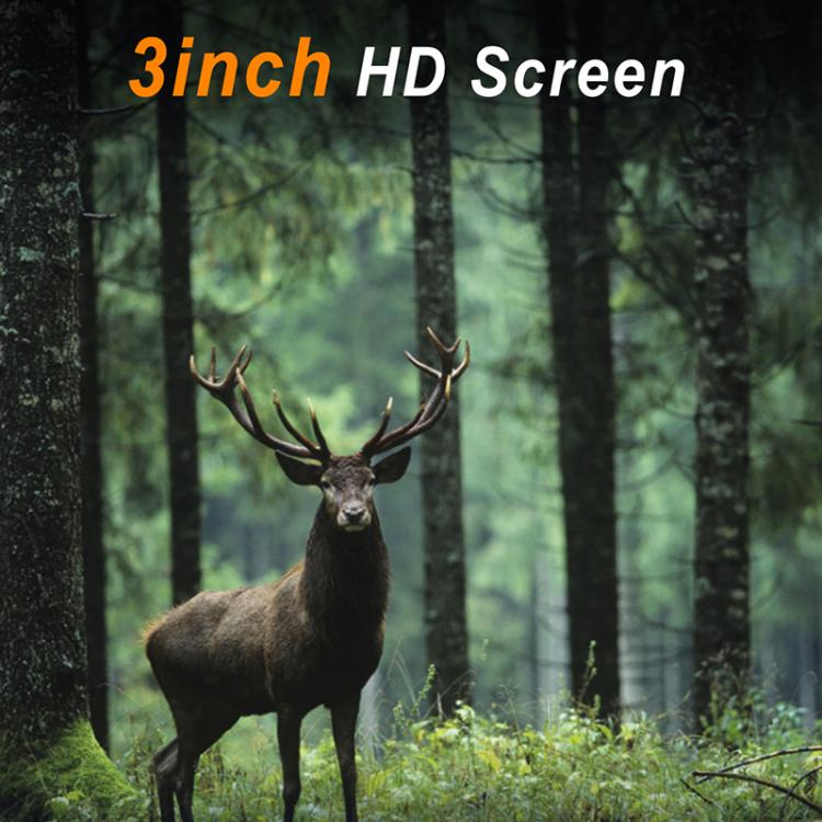 NVG80 3 inch LCD Screen HD Binocular Digital Night Vision Device(Black) by bashfashion