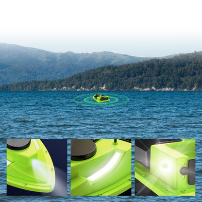 D19 Smart Control Fishing Bait Boat Support GPS Positioning with Light Strip, Plug:US Plug by bashfashion