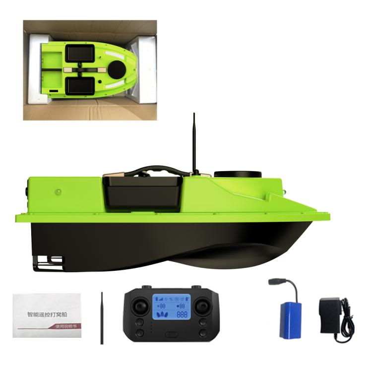 D19 Smart Control Fishing Bait Boat Support GPS Positioning with Light Strip, Plug:EU Plug by bashfashion