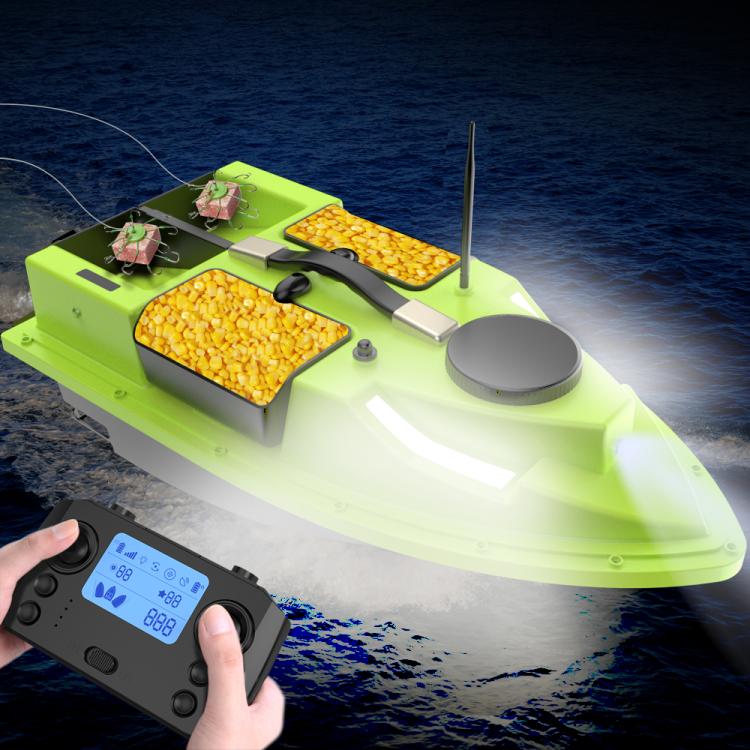 D19 Smart Control Fishing Bait Boat Support GPS Positioning with Light Strip, Plug:UK Plug by bashfashion
