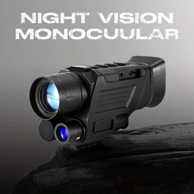 NVG355 4K HD Monocular Digital Night Vision Device(Black) by bashfashion