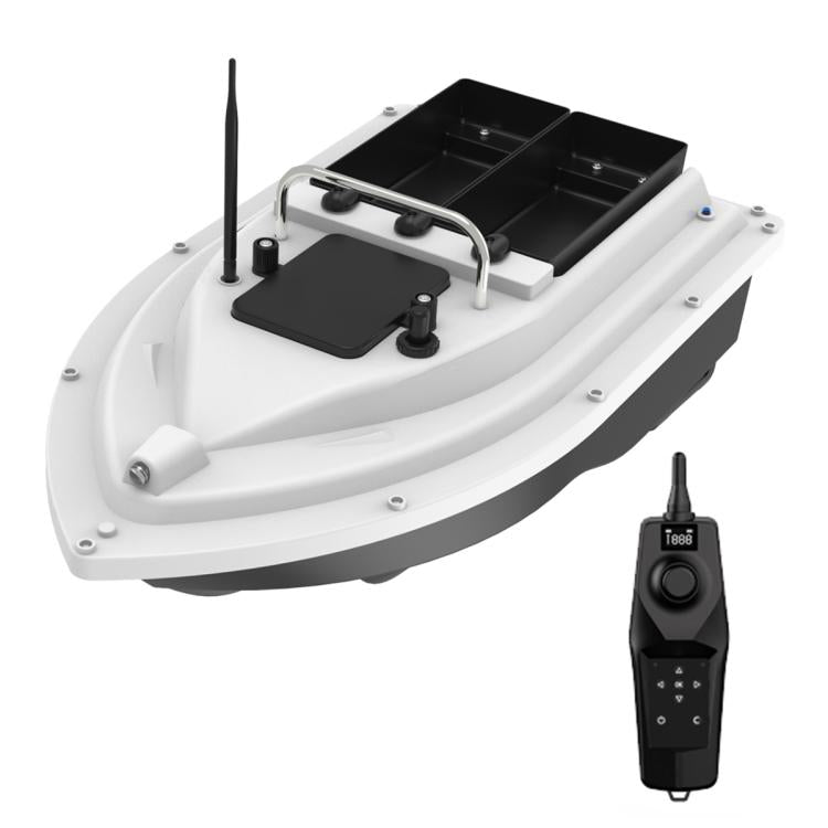 D26C Two Hoppers Smart Remote Control Fishing Bait Boat Support GPS Positioning, Plug:US Plug by bashfashion