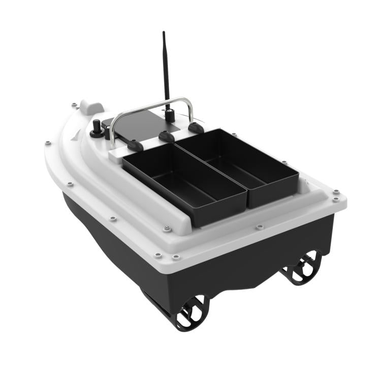 D26C Two Hoppers Smart Remote Control Fishing Bait Boat Support GPS Positioning, Plug:US Plug by bashfashion