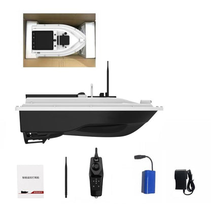 D26C Two Hoppers Smart Remote Control Fishing Bait Boat Support GPS Positioning, Plug:US Plug by bashfashion