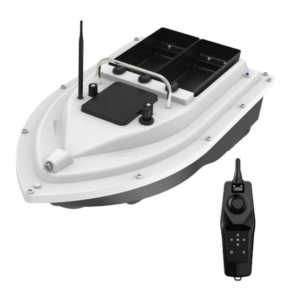 D26C Two Hoppers Smart Remote Control Fishing Bait Boat Support GPS Positioning, Plug:EU Plug by bashfashion