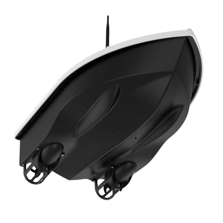 D26C Two Hoppers Smart Remote Control Fishing Bait Boat Support GPS Positioning, Plug:EU Plug by bashfashion