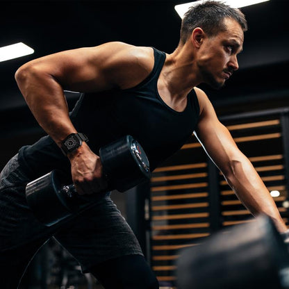 For Apple Watch 42mm / 41mm / 40mm / 38mm VIETAO Carbon Fiber Silicone Strap(Black) by VIETAO