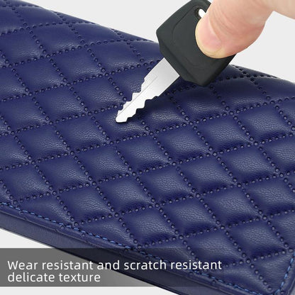 For Samsung Galaxy Z Fold Series VIETAO Rhombic Texture Bag PU Fold Phone Case(Black) by VIETAO