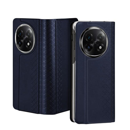 For OPPO Find N5 DUX DUCIS Bril Series PU + TPU Phone Case(Blue) by DUX DUCIS