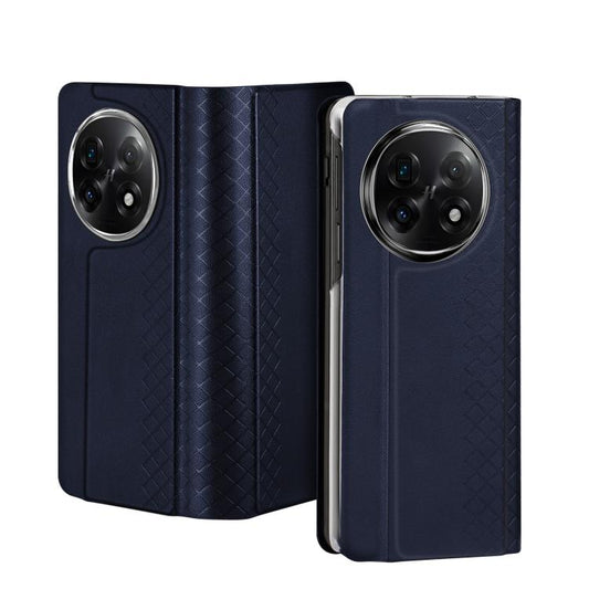 For OPPO Find N5 DUX DUCIS Bril Series PU + TPU Phone Case(Blue) by DUX DUCIS