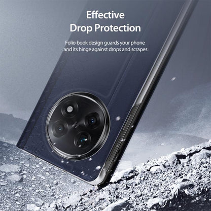 For OPPO Find N5 DUX DUCIS Bril Series PU + TPU Phone Case(Blue) by DUX DUCIS