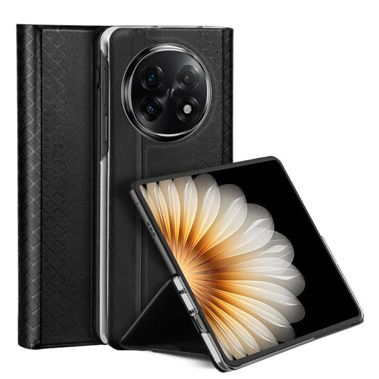 For OPPO Find N5 DUX DUCIS Bril Series PU + TPU Phone Case(Black) by DUX DUCIS