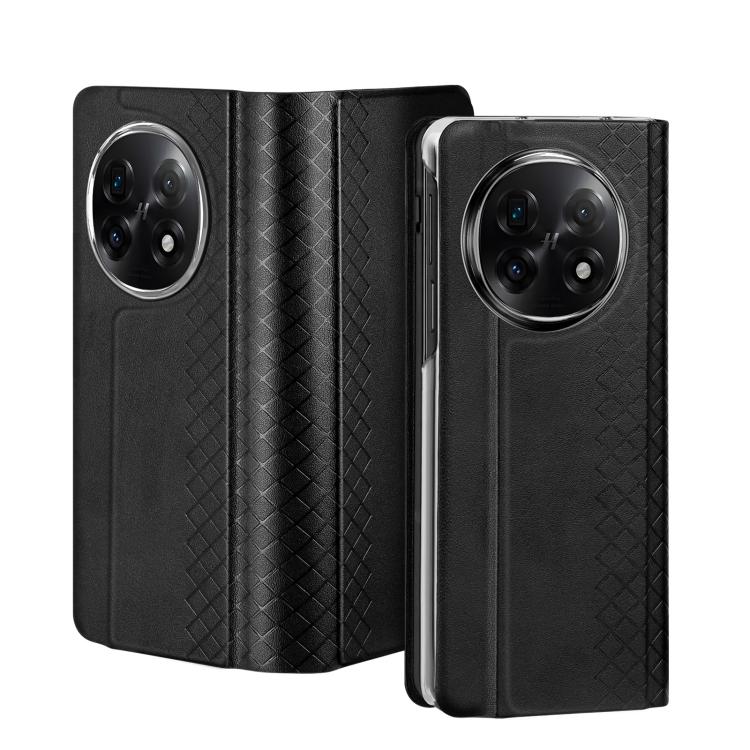 For OPPO Find N5 DUX DUCIS Bril Series PU + TPU Phone Case(Black) by DUX DUCIS