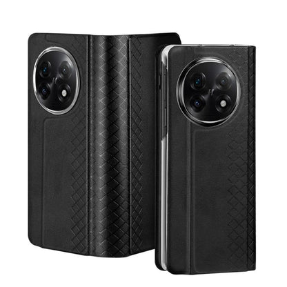 For OPPO Find N5 DUX DUCIS Bril Series PU + TPU Phone Case(Black) by DUX DUCIS