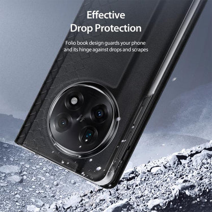 For OPPO Find N5 DUX DUCIS Bril Series PU + TPU Phone Case(Black) by DUX DUCIS