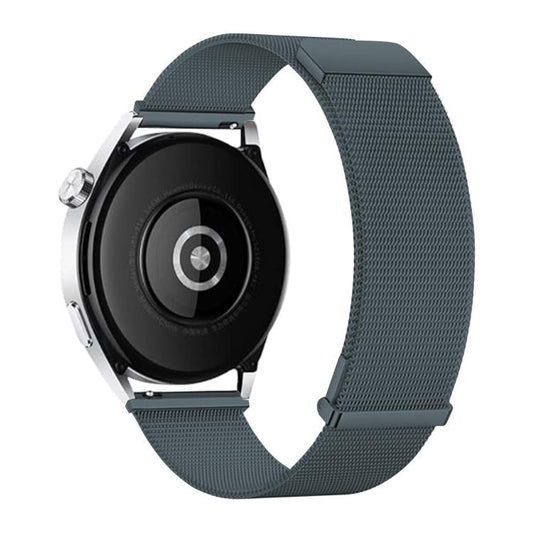 Kalebol 20mm Universal Loop Double Magnetic Buckle Milanese Strap(Grey) by Kalebol