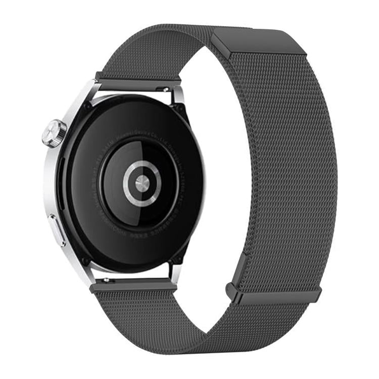 Kalebol 20mm Universal Loop Double Magnetic Buckle Milanese Strap(Graphite Grey) by Kalebol