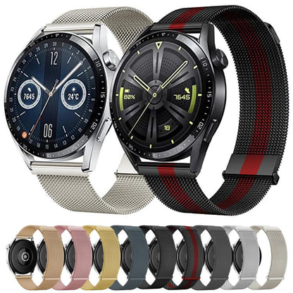 Kalebol 20mm Universal Loop Double Magnetic Buckle Milanese Strap(Graphite Grey) by Kalebol